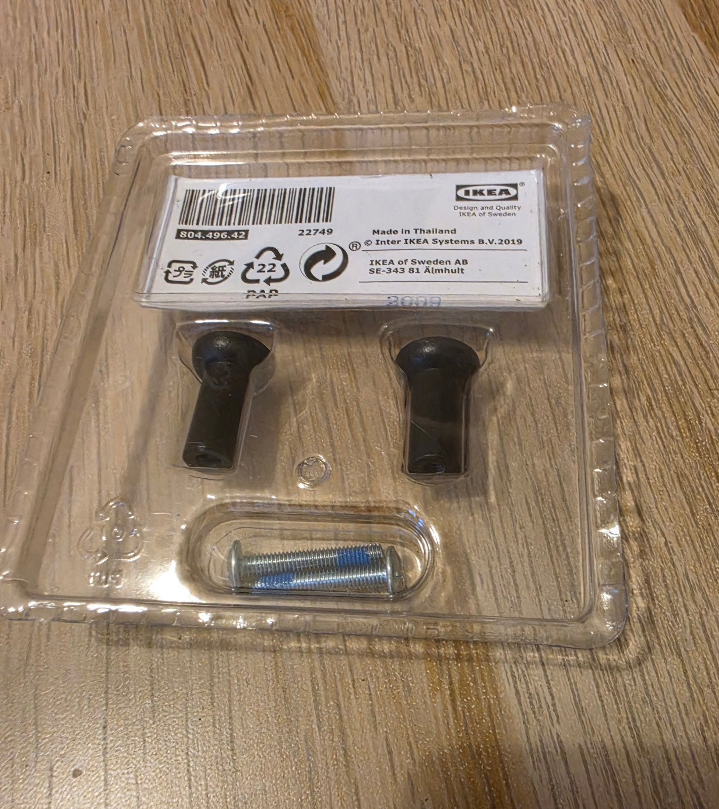 IKEA Nydala Knoppen 16mm - Nieuw in verpakking, Ophalen