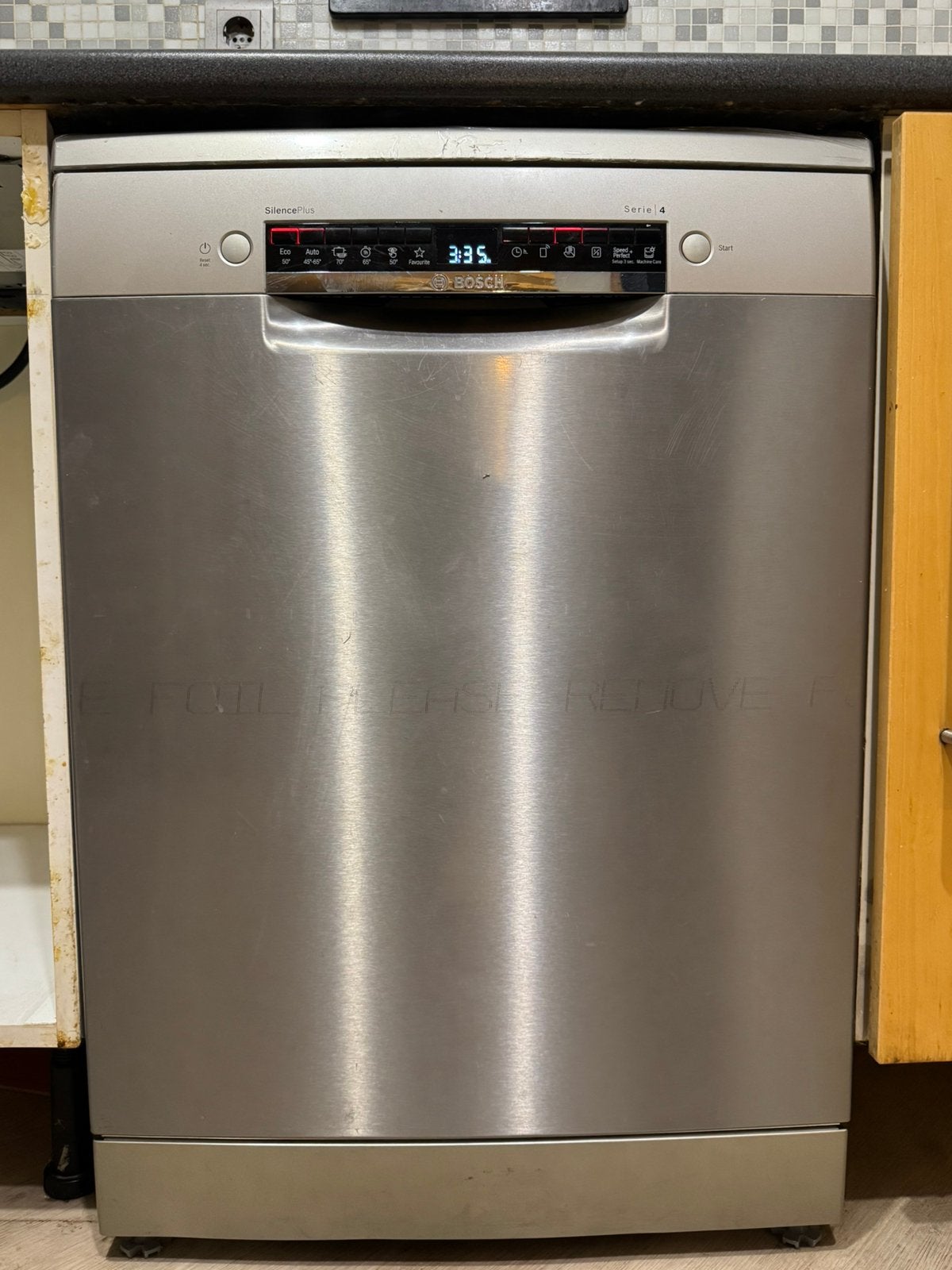 Vaatwasser Bosch Serie 4 SMS4EVI00E, Witgoed en Apparatuur, Ophalen, Gebruikt, Minder dan 85 cm, Eco programma