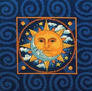 borduurpakket celestial reflection needlepoint Marti, Ophalen of Verzenden, Nieuw, Handborduren, Borduurpakket