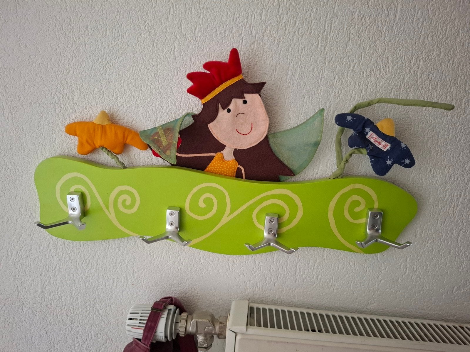 Sigikid Kinderkapstok met 4 dubbele haken, Gebruikt, Minder dan 100 cm, Hout, Ophalen