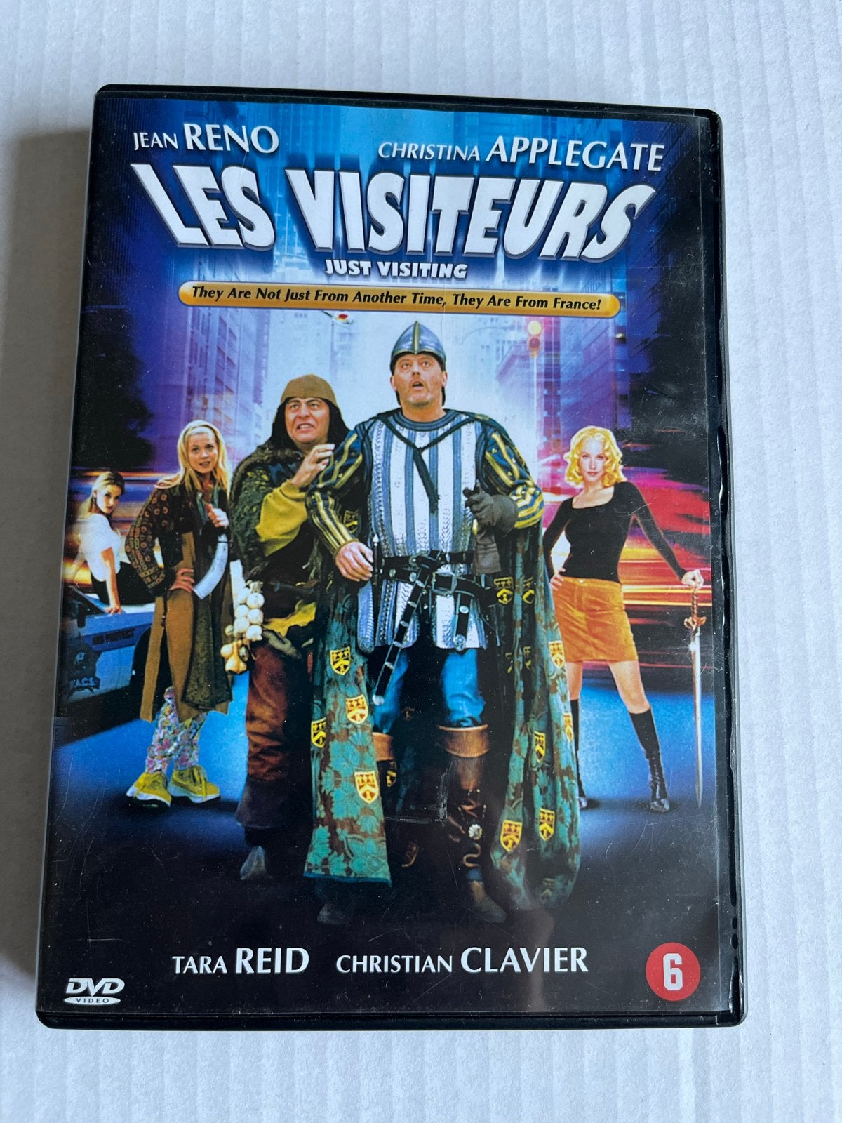 Les Visiteurs - Just Visiting DVD (Jean Reno, Christina Appl, Cd's en Dvd's, Vanaf 6 jaar, Ophalen of Verzenden, Gebruikt, Overige genres