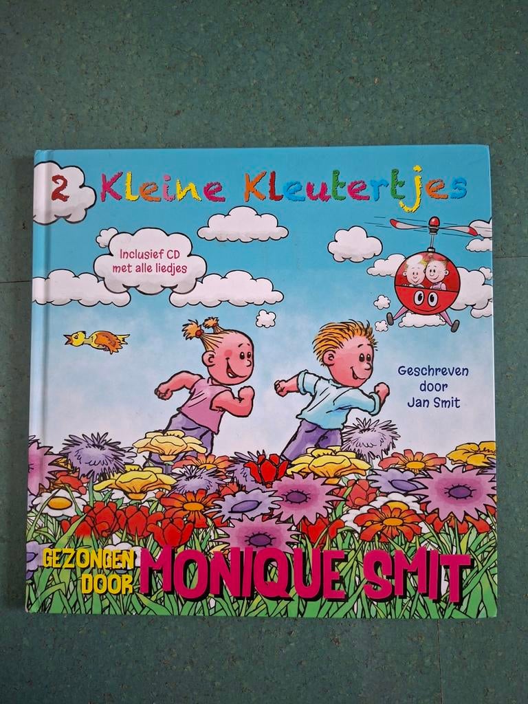 Monique Smit - 2 Kleine Kleutertjes CD+Boek, Fictie algemeen, Jan smit, Ophalen, Gelezen