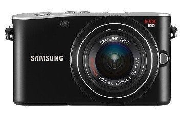 Digitale camera Samsung NX100, Ophalen, Zo goed als nieuw, Samsung, Geen optische zoom