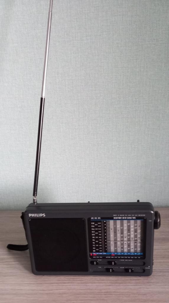 PHILIPS D1875/00X Wereldontvanger - 12 bands, Audio, Tv en Foto, Radio's, Ophalen of Verzenden, Zo goed als nieuw