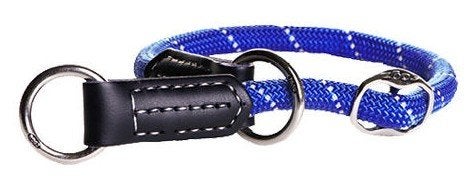 Rogz Rope Sliphalsband blauw of geel MEDIUM, ., Nieuw, Ophalen of Verzenden, .