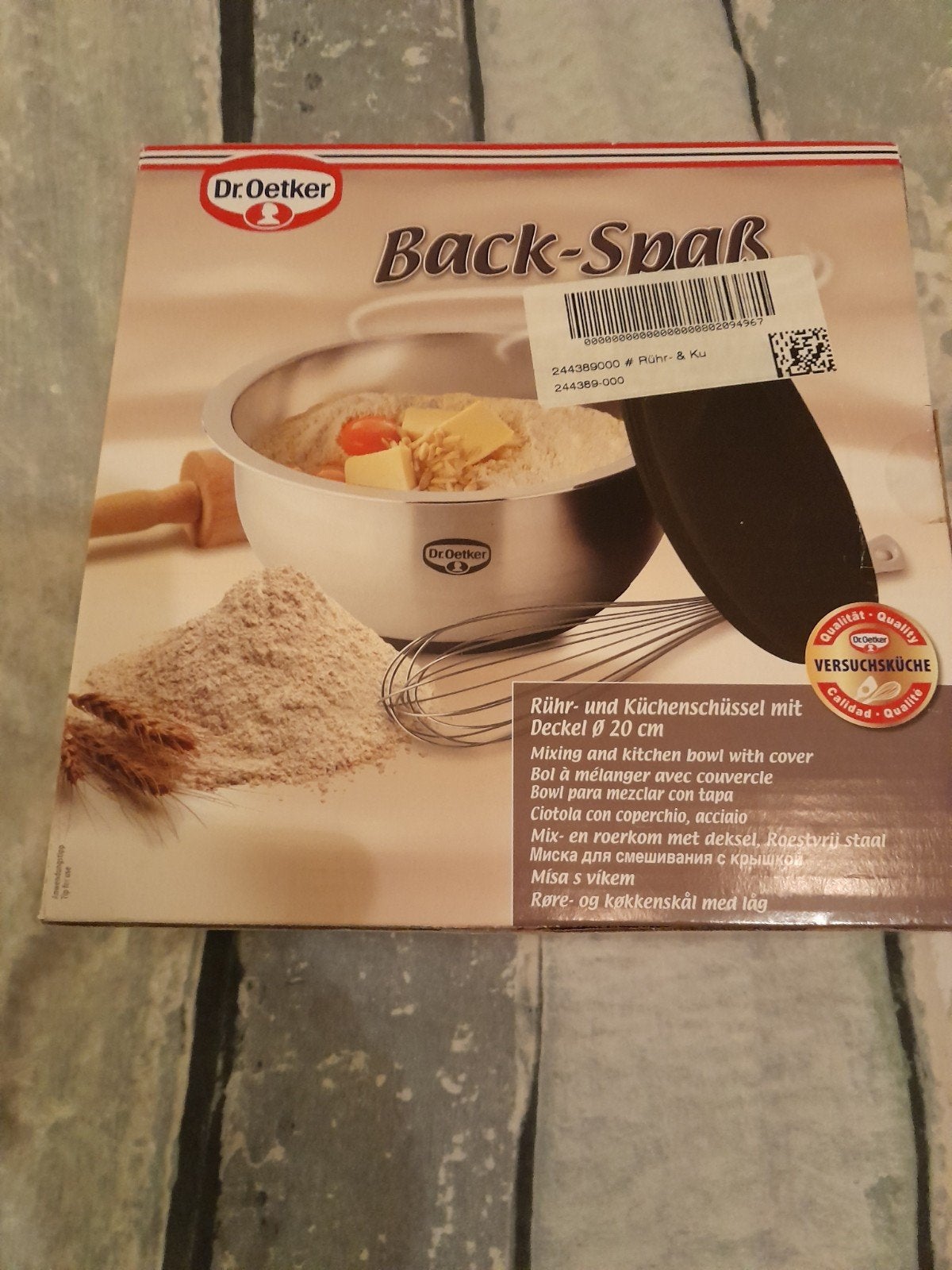 nieuwe beslagkom, Ophalen, Nieuw