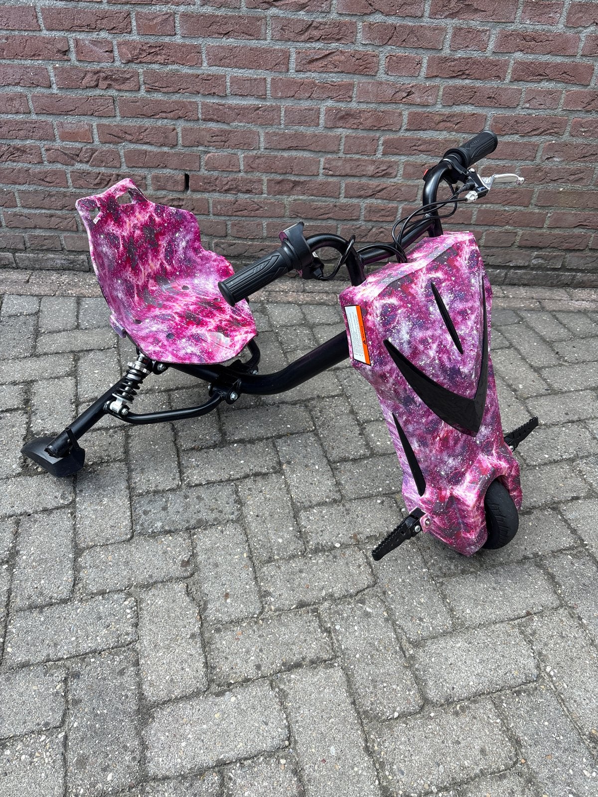 Elektrische Drift Trike - Roze Glitter, Ophalen, Gebruikt