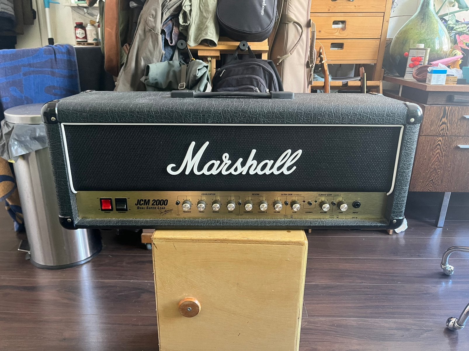 Marshall Jcm2000 DSL 50 Watt, Muziek en Instrumenten, Versterkers | Bas en Gitaar, Ophalen of Verzenden, Zo goed als nieuw, 50 tot 100 watt