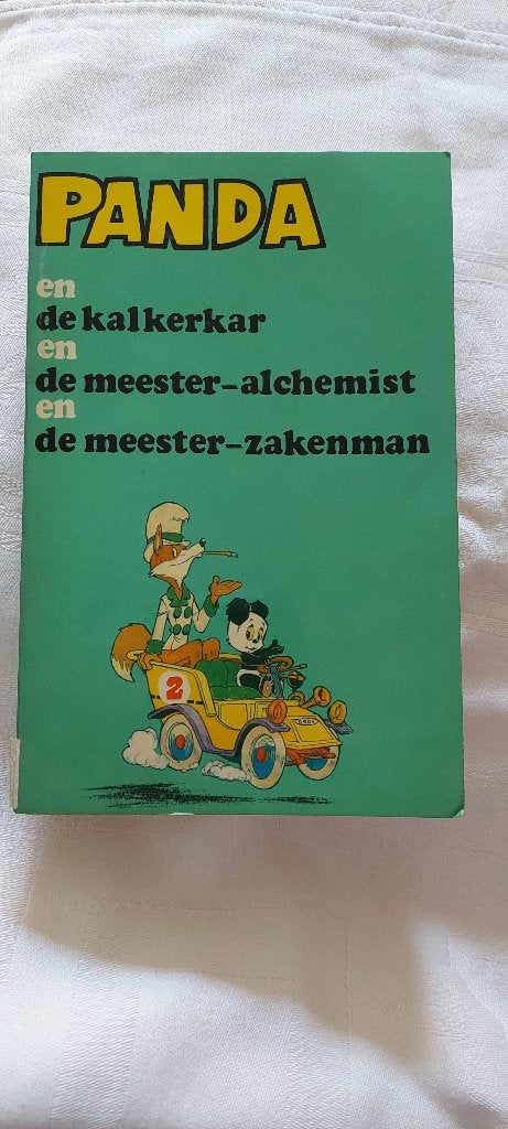 Panda en de kalkerkar, meester-alchemist, meester-zakenman, Gelezen, Hans G. Kresse, Eén stripboek, Ophalen of Verzenden