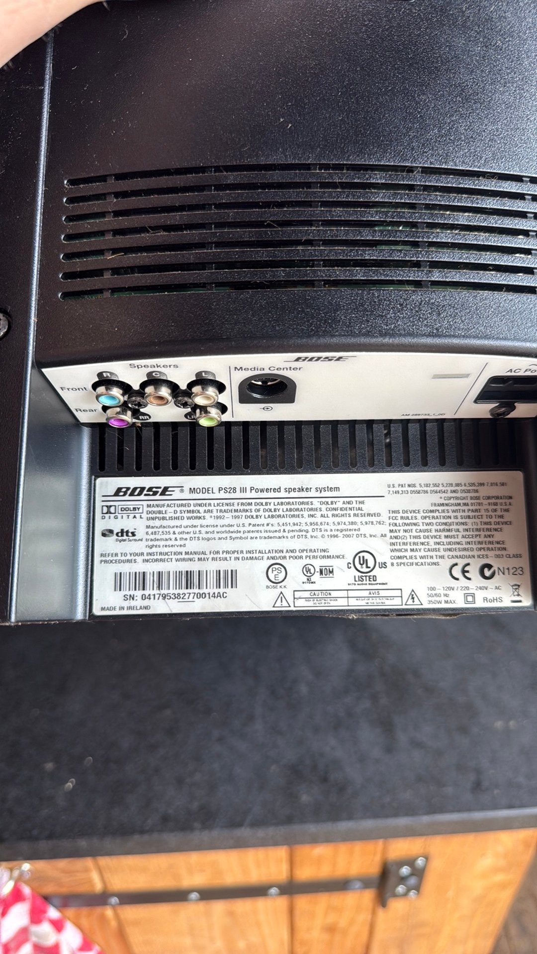 Bose ps 28