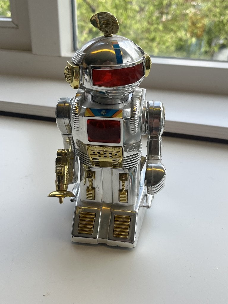 Vintage robot zilver, Antiek en Kunst, Antiek | Speelgoed, Ophalen of Verzenden