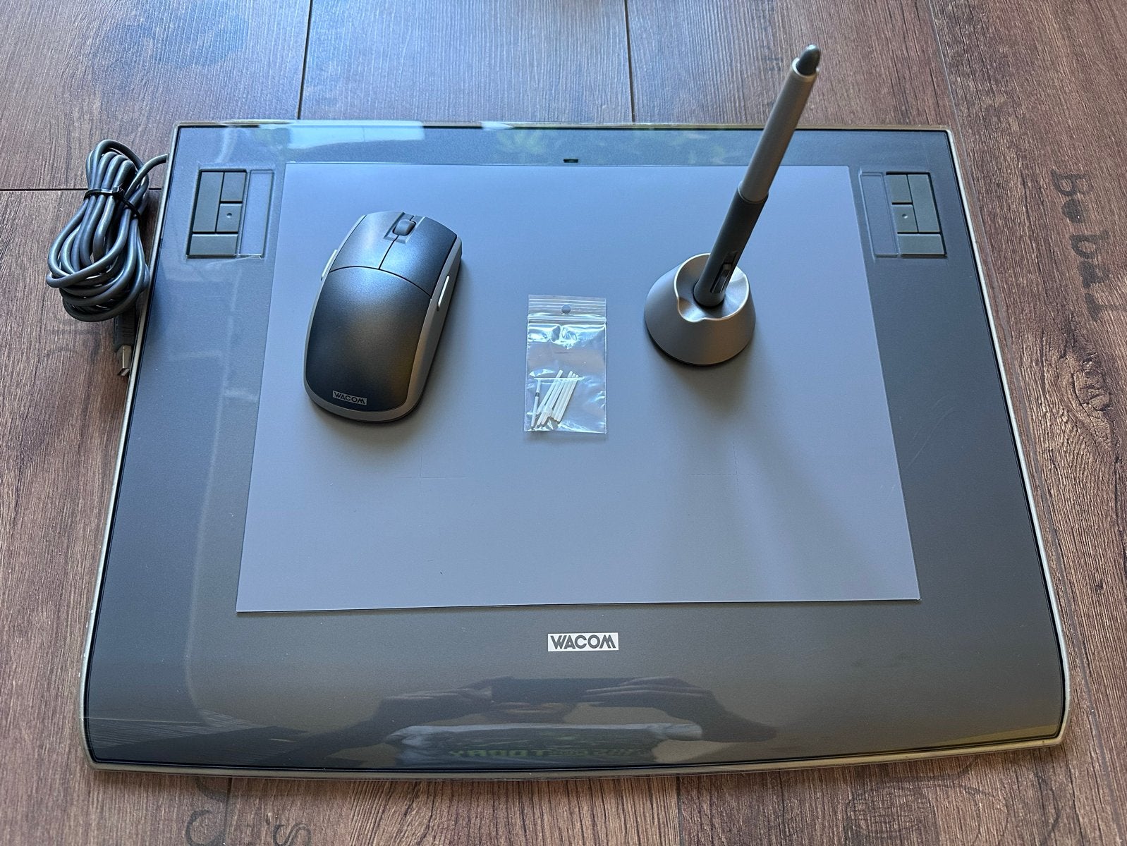 Wacom Intuos 3 PTZ-930 Grafisch Tekentablet met Pen en Muis, Ophalen of Verzenden, Multi-touch, Gebruikt, Bedraad