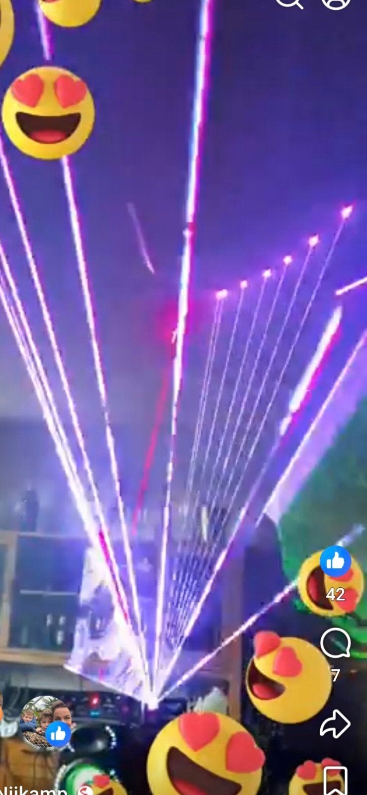Professionele Disco Laser 5000mW 40Kpps RGB, Muziek en Instrumenten, Licht en Laser, Ophalen of Verzenden, Gebruikt, Laser, Kleur