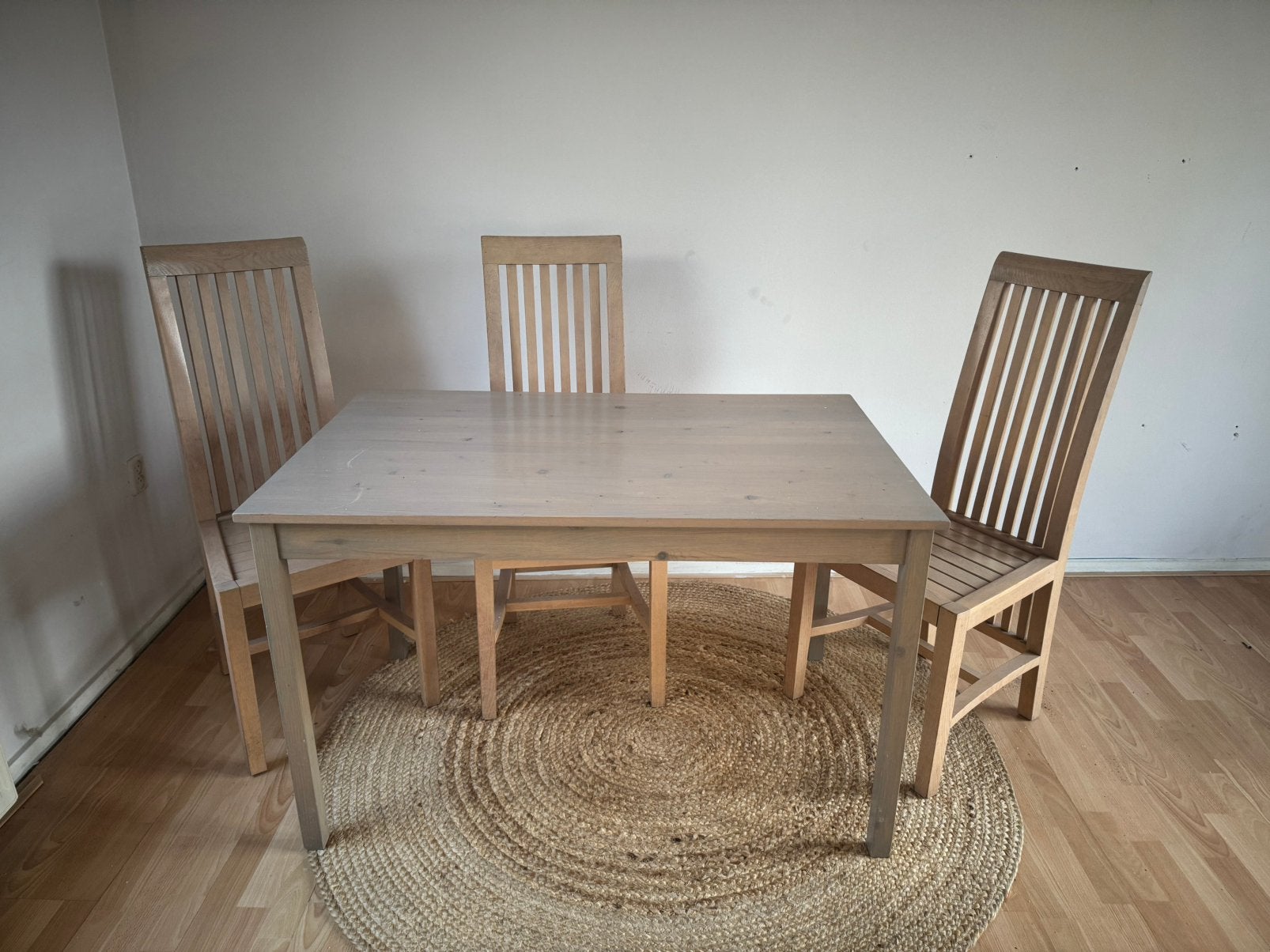 Gratis, Huis en Inrichting, Complete eetkamers, Ophalen of Verzenden, Zo goed als nieuw, Minder dan 4 stoelen