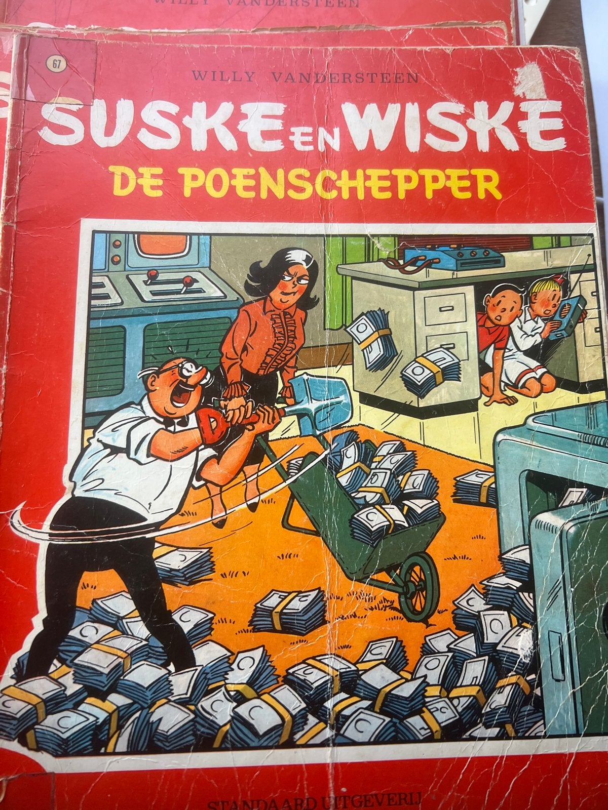 Suske en Wiske - De Poenschepper (nr. 67), Boeken, Eén stripboek, Ophalen of Verzenden, Gelezen