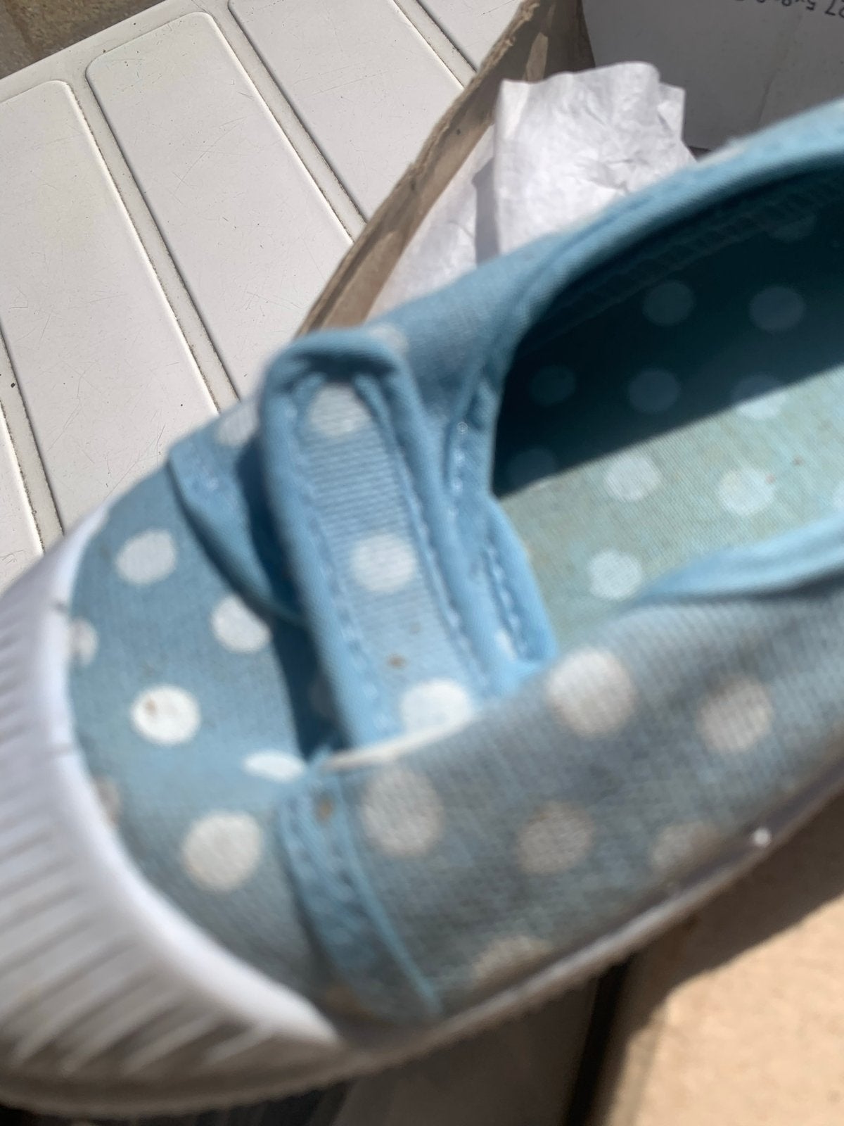Nieuwe Ballerina's Blauw met Stippen - Maat 37/38, Ophalen of Verzenden, Nieuw, Blauw, Ballerina's