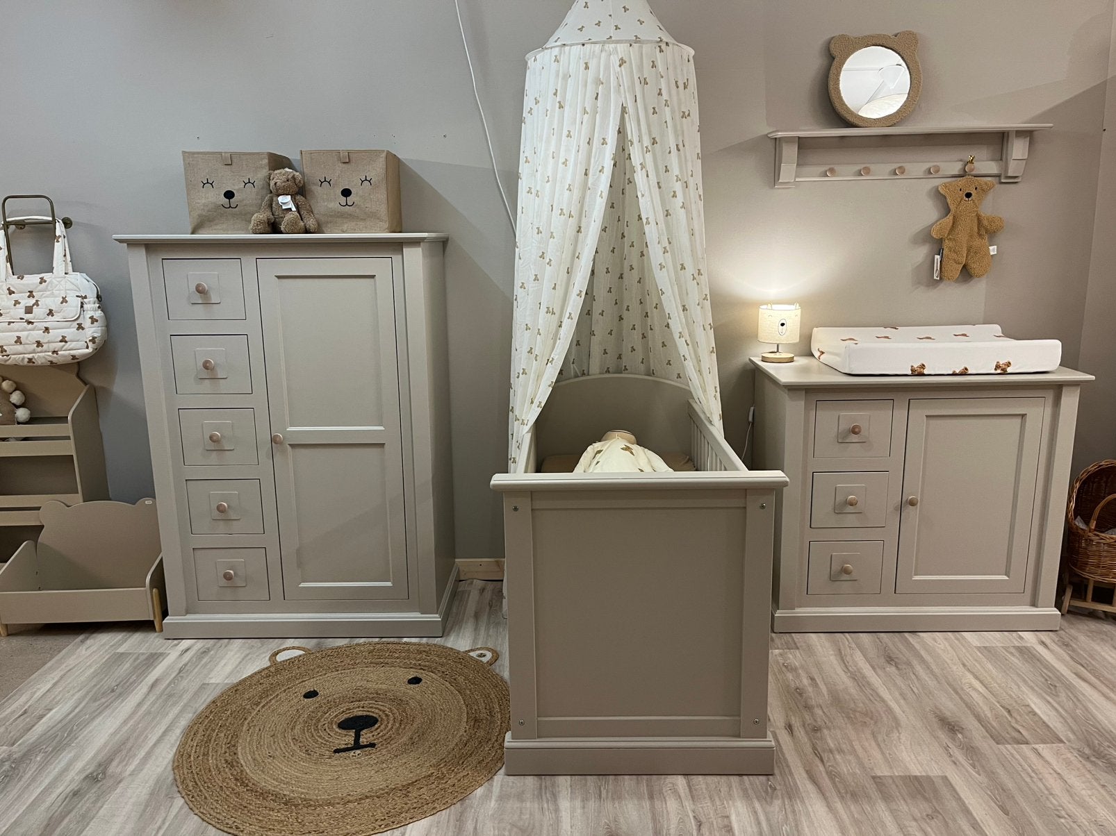 Babykamer •Teddy• by Juffrouw Kwast, Ophalen, Info@juffrouw-kwast.nl, 50 tot 70 cm, 7443BS