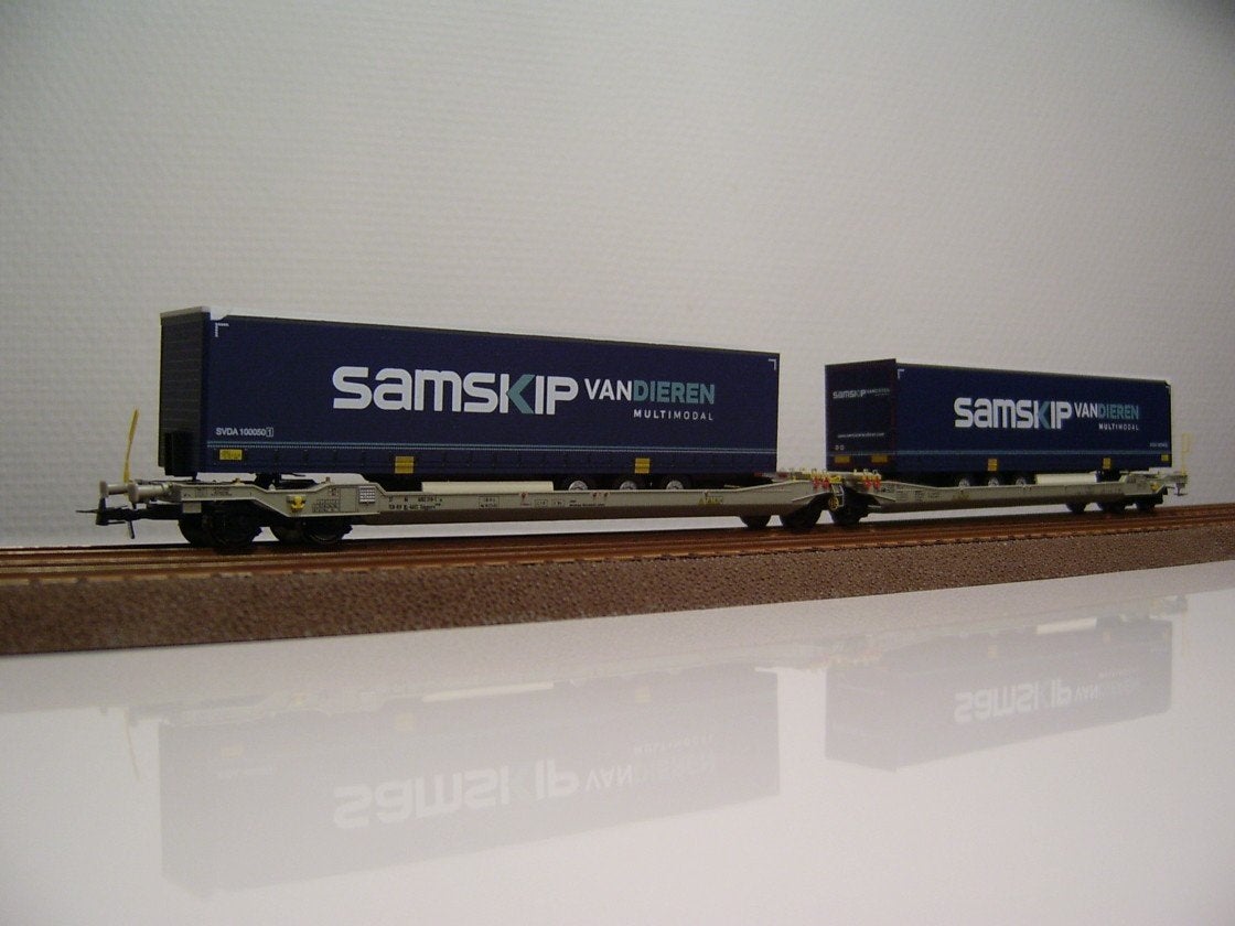 trailer wagon rocky rail HO nieuw, Overige merken, Gelijkstroom, Ophalen of Verzenden, Nieuw
