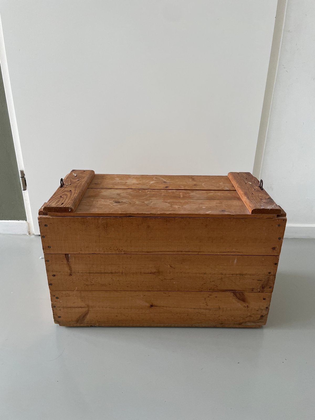 Vintage Houten Archiefkist Jaren '60, Ophalen of Verzenden