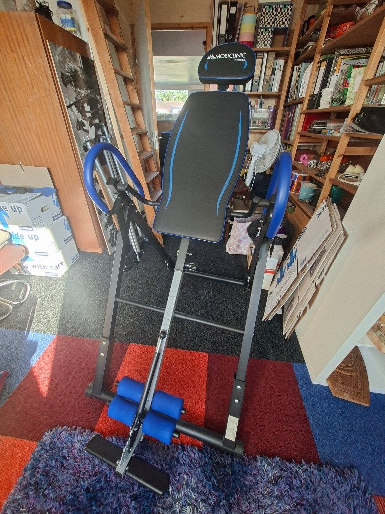 Inversietafel verlichten rugklachten en ontspanning, Sport en Fitness, Ophalen, Zo goed als nieuw, Overige typen