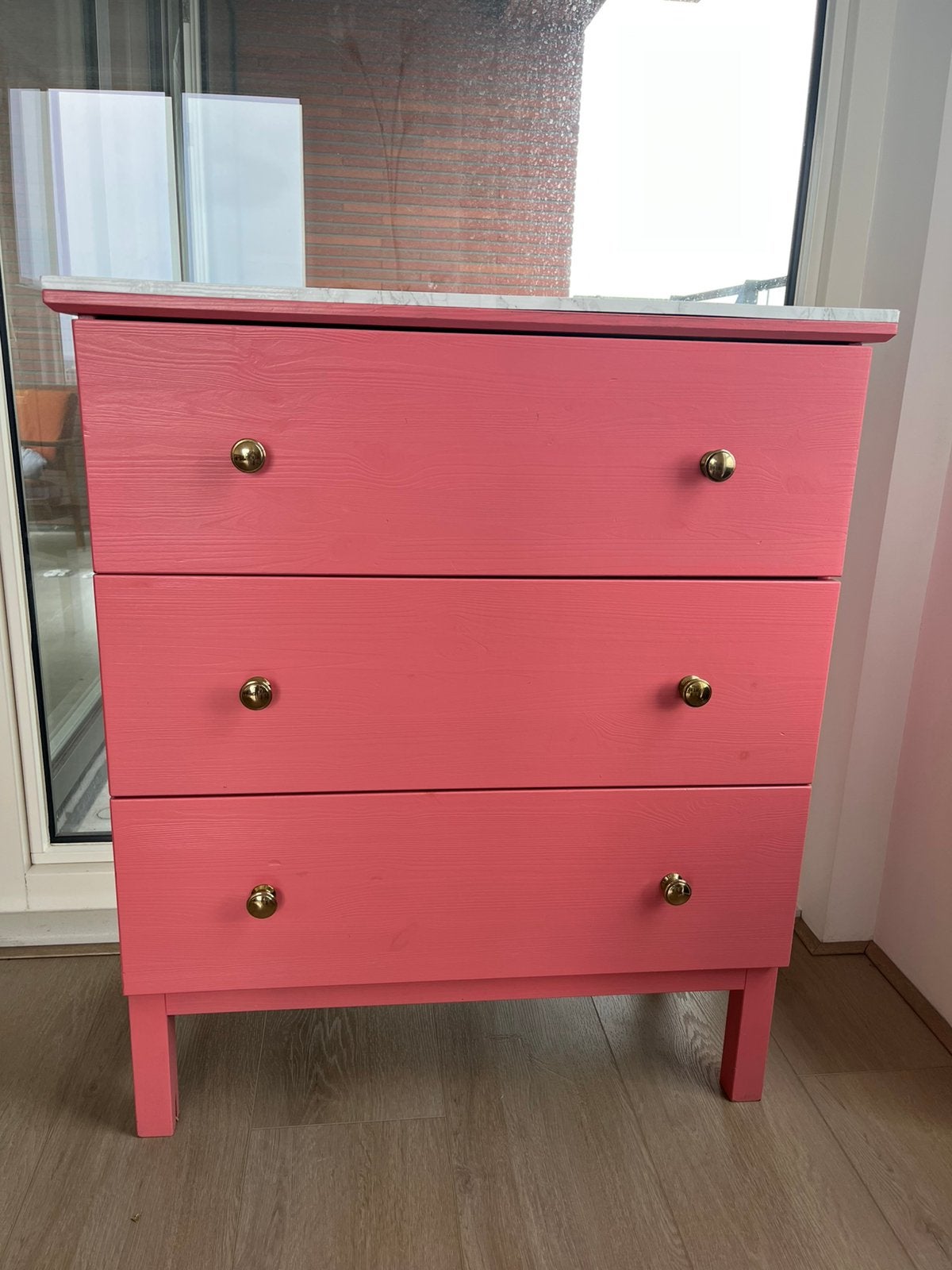 Ladenkast/Commode, Ophalen, Gebruikt, 50 tot 100 cm, 3 of 4 laden