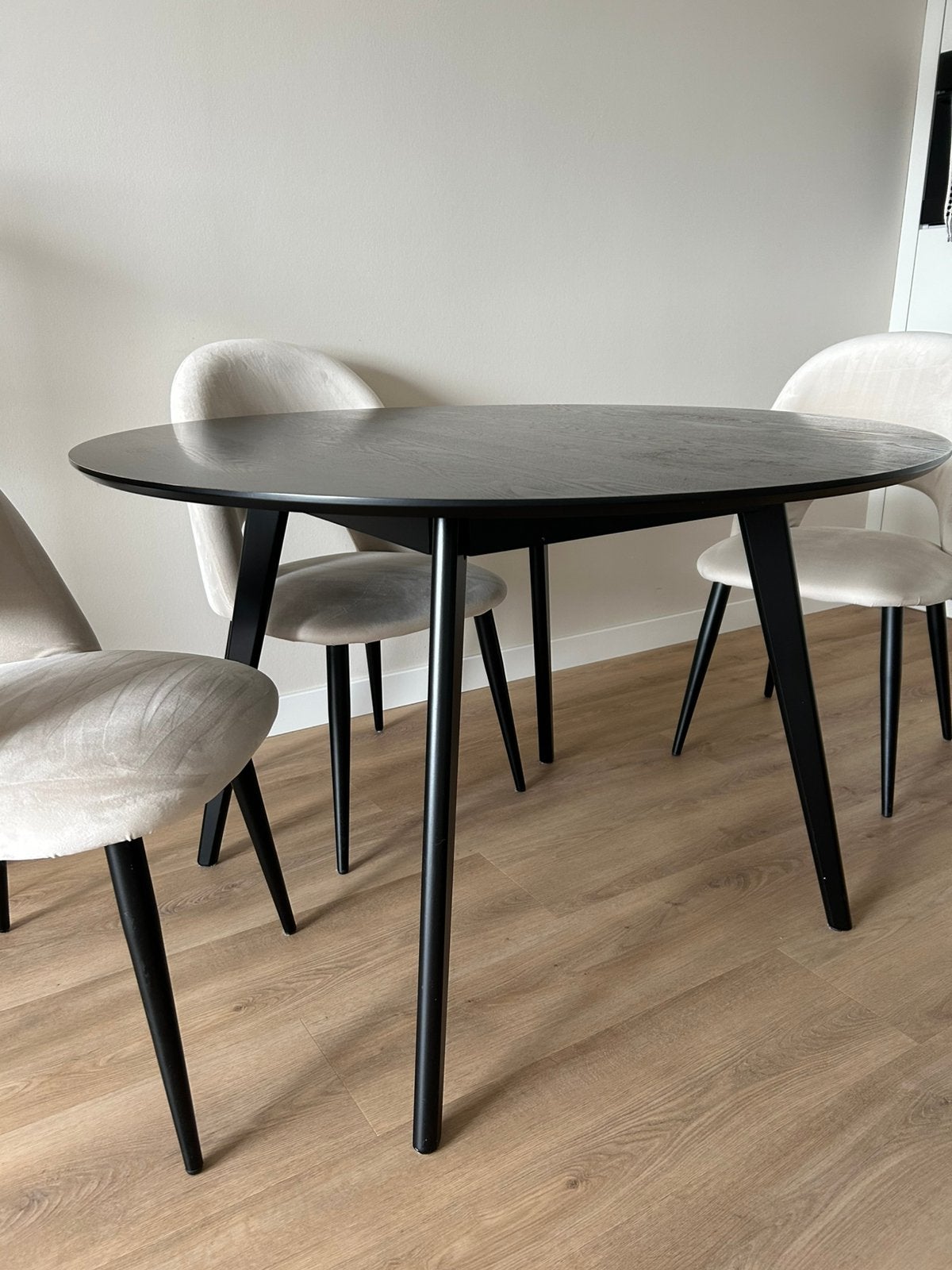 Ronde eettafel Westwing, Huis en Inrichting, Tafels | Eettafels, Ophalen, Gebruikt, 100 tot 150 cm, Rond
