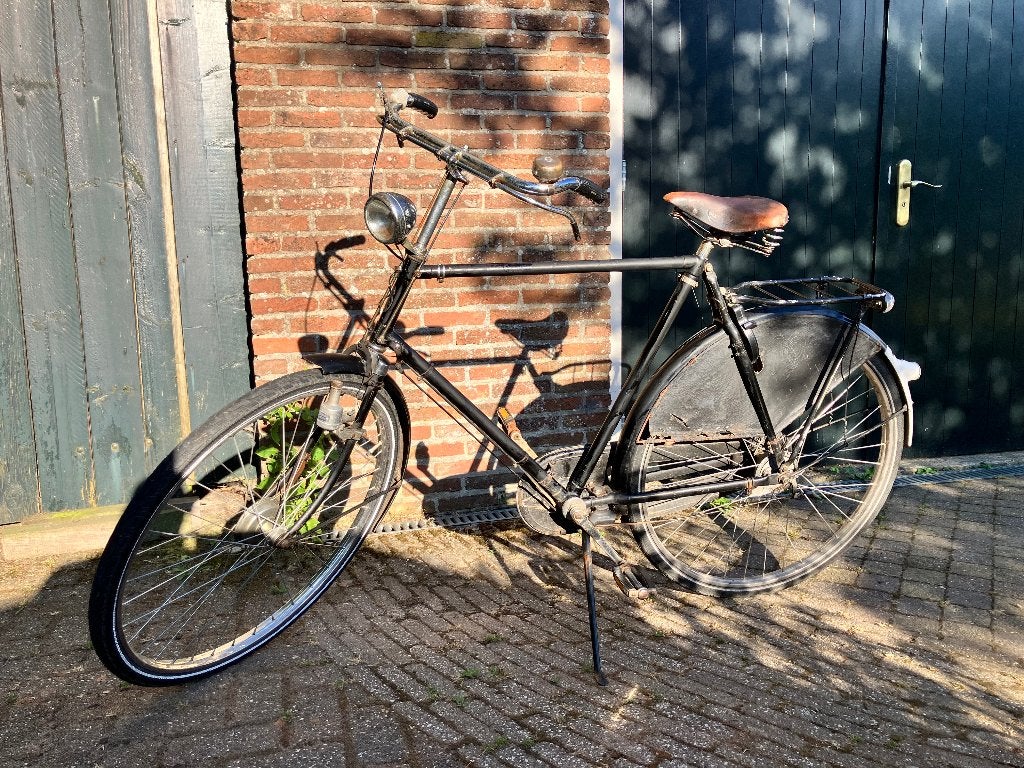 Oldtimer Gazelle No 1 uit 1954, Fietsen en Brommers, Fietsen | Oldtimers, 59 cm of meer, Jaren '50, Trommelrem, Ophalen