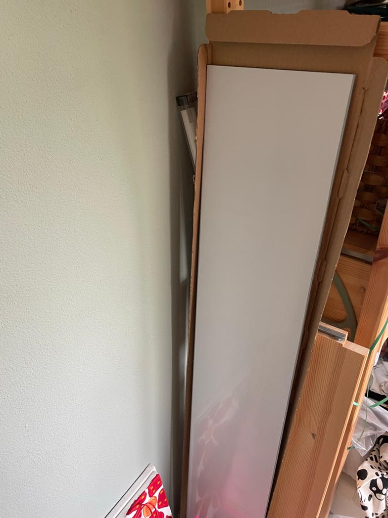 IKEA Frebro spiegel 20x120cm, Ophalen, Minder dan 50 cm, 100 tot 150 cm, Zo goed als nieuw