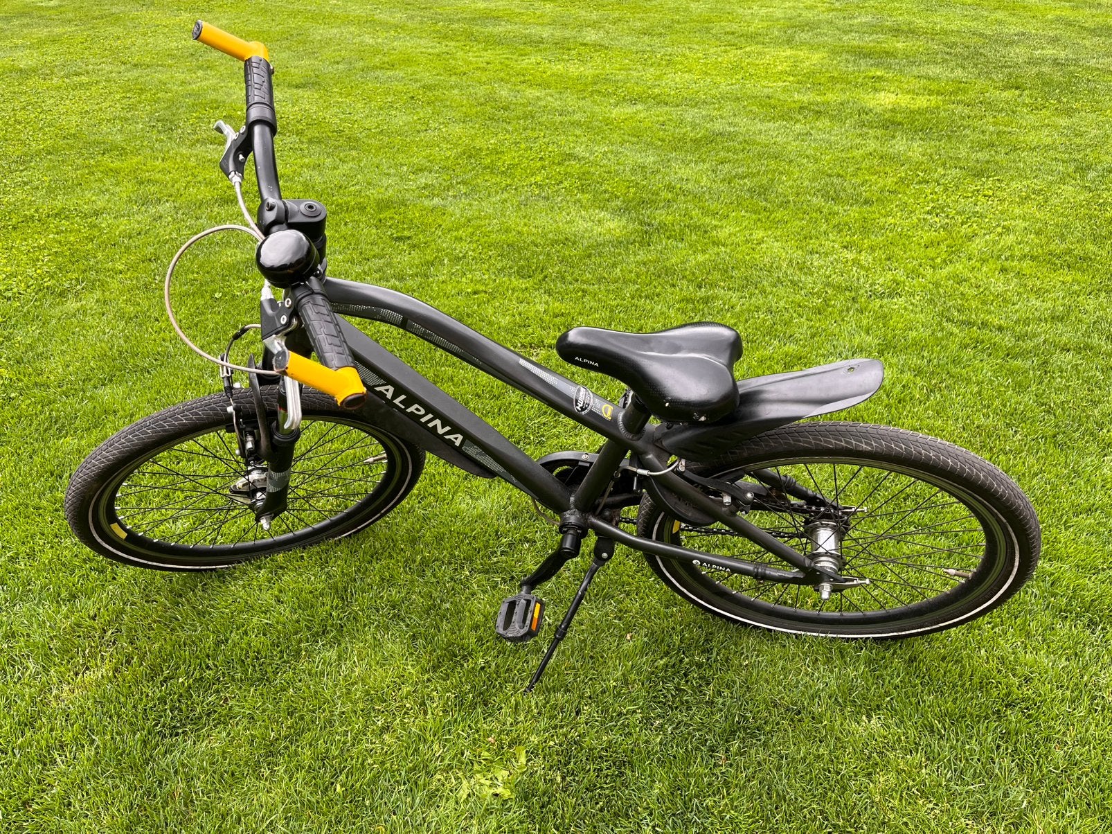 Stoere 22 inch mountainbike Alpina, Ophalen, Gebruikt, Terugtraprem, 20 inch of meer
