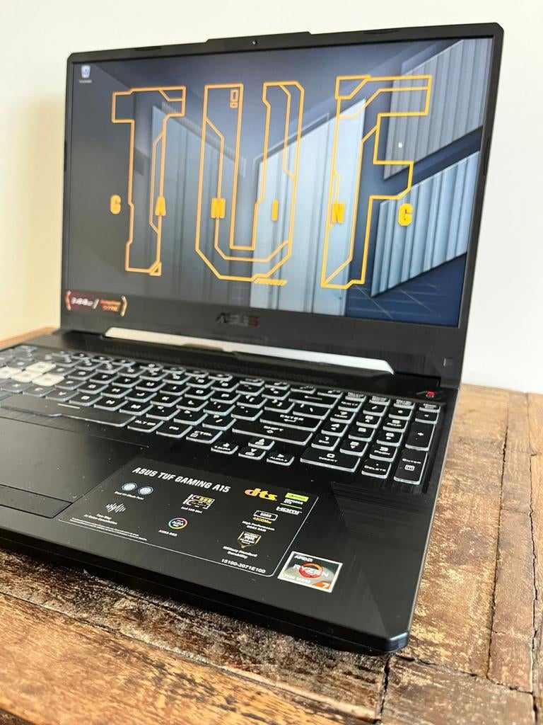 ASUS TUF RTX 3050 Ryzen 7 16GB | 1mnd oud, Computers en Software, Windows Laptops, Met videokaart, Ophalen of Verzenden, Zo goed als nieuw