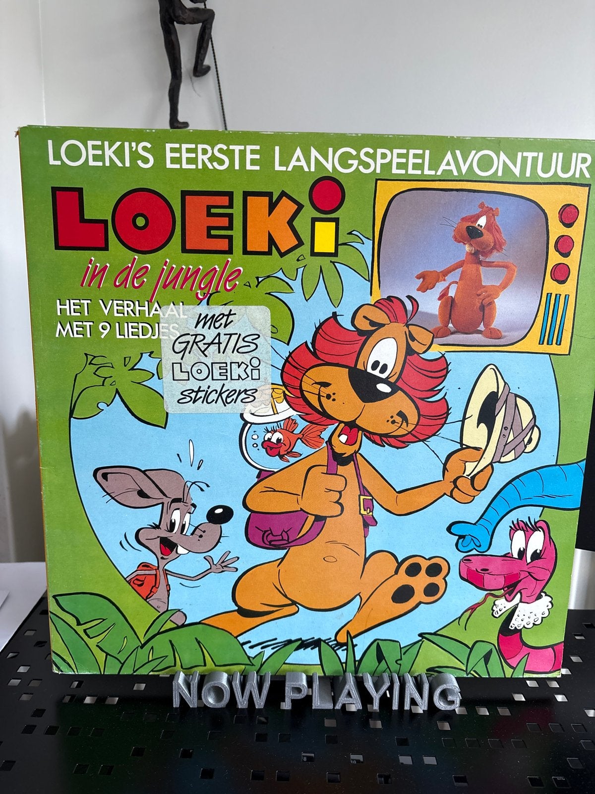 Loeki's Eerste Langspeelavontuur met Loekie Stickers, Cd's en Dvd's, Originele persing, Ophalen of Verzenden, Verhaal of Sprookje