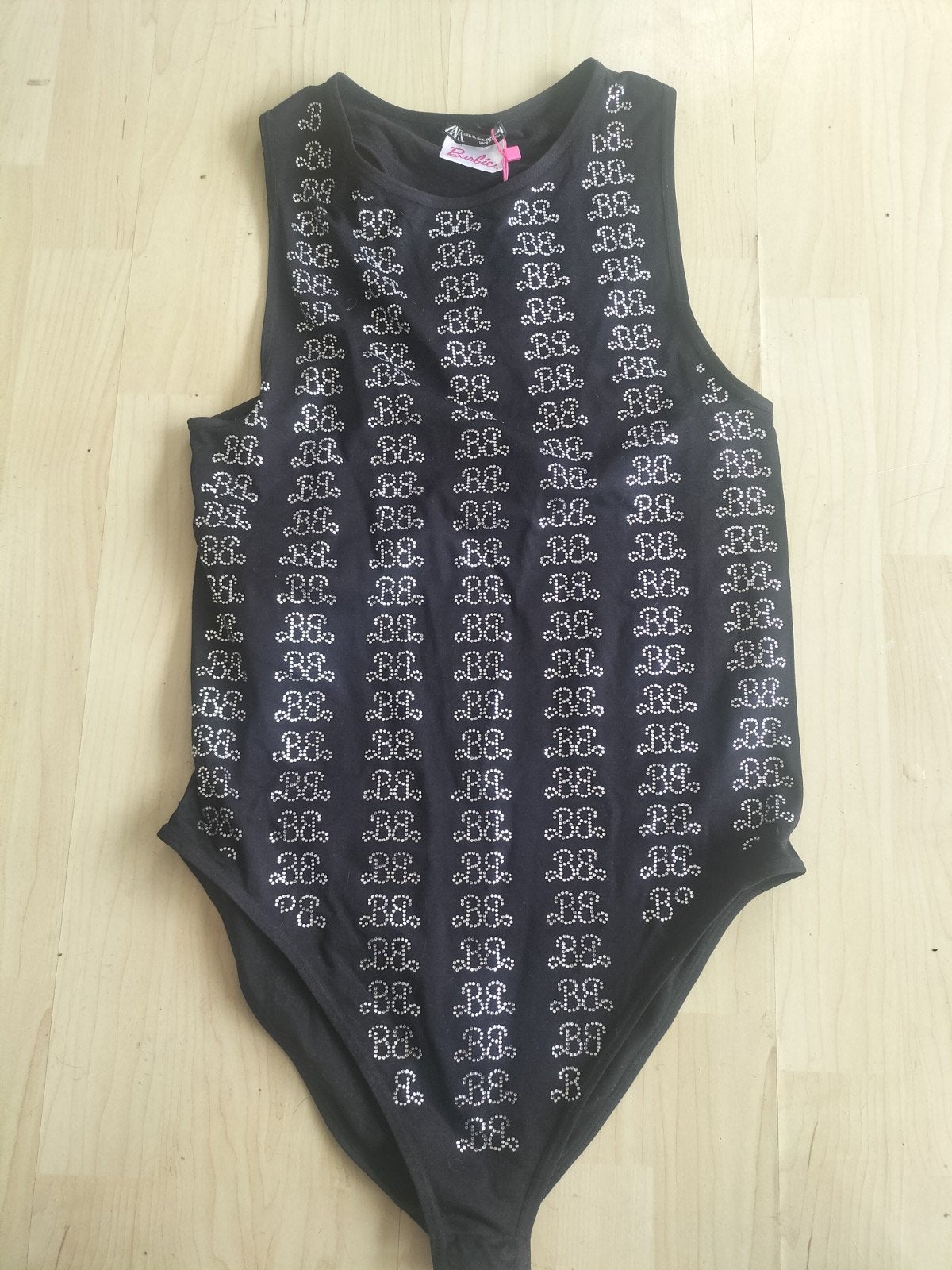 Zara rhinestone Barbie bodysuit XL nieuw met kaartjes, Zwart, Maat 46/48 (XL) of groter, Nieuw, Ophalen of Verzenden