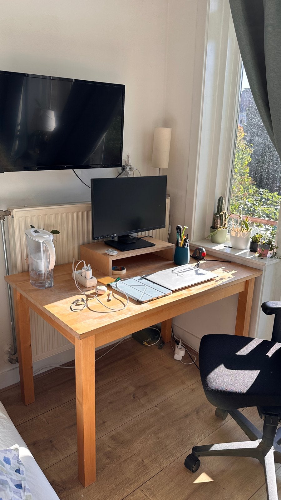 IKEA Björkudden tafel, Huis en Inrichting, Tafels | Eettafels, Gebruikt, 50 tot 100 cm, 100 tot 150 cm, Drie personen, Rechthoekig