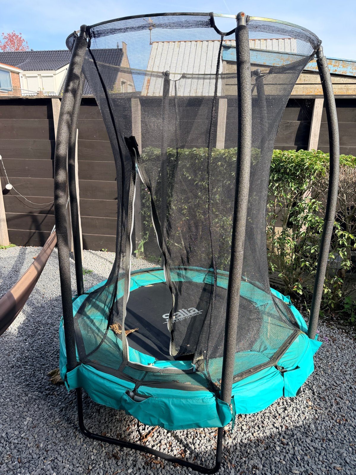 Salta Comfort Edition Trampoline Ø 153 cm met veiligheidsnet, Ophalen, Gebruikt
