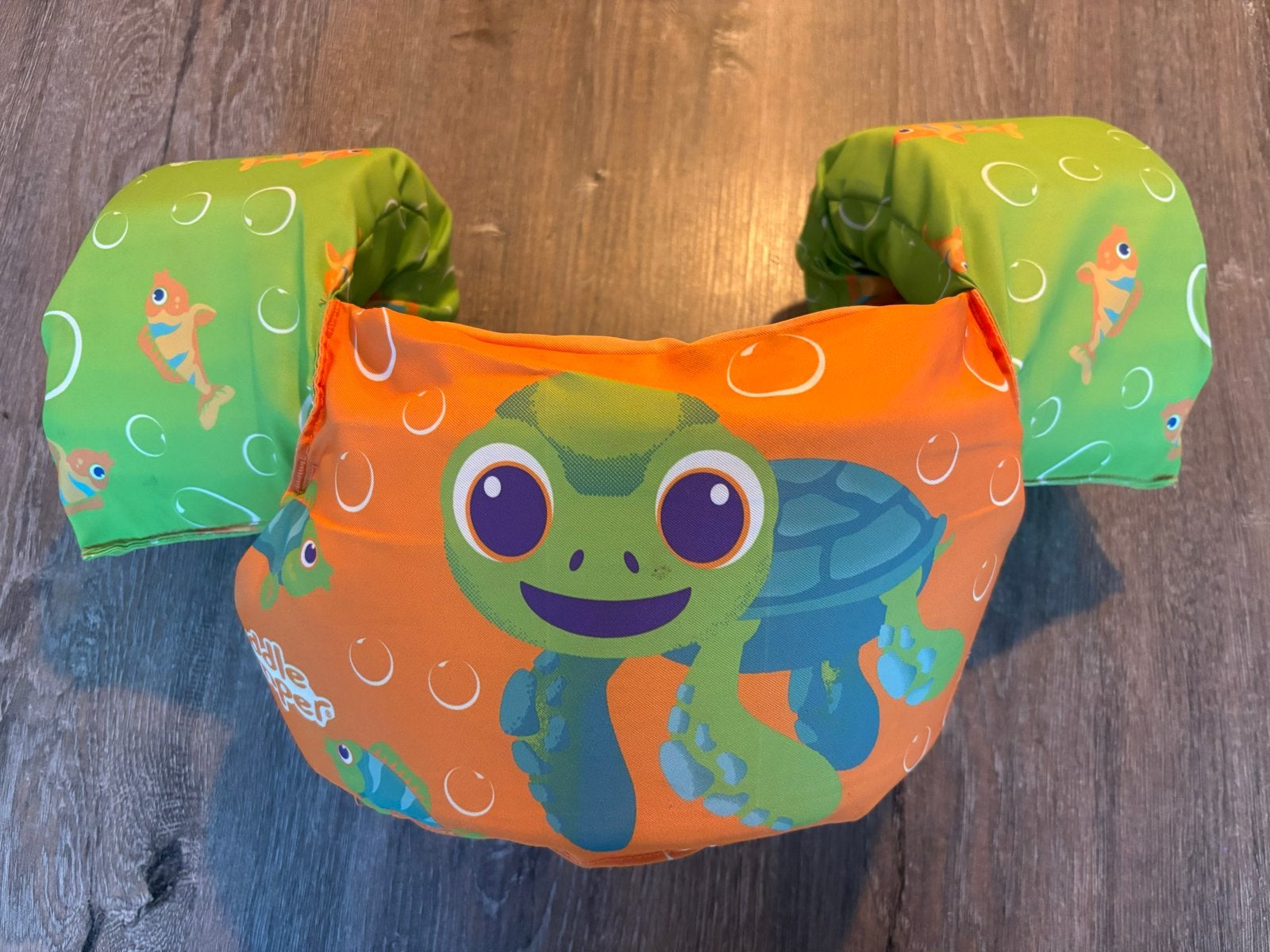 Puddle Jumper zwemvest met schildpad design, Jongen of Meisje, One size, Ophalen of Verzenden, Zo goed als nieuw