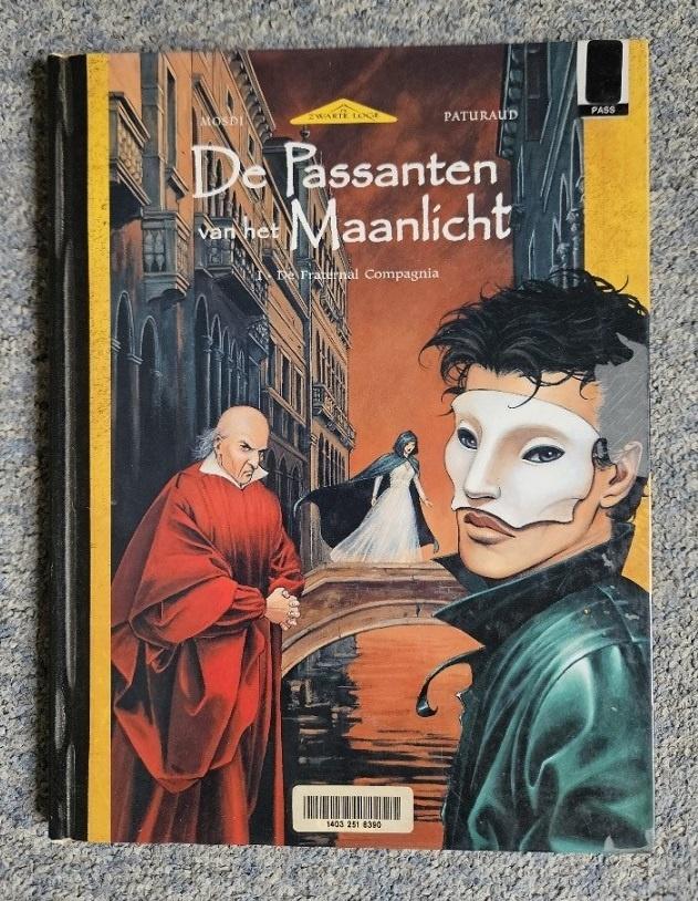 Stripboek De passanten van het maanlicht Fraternal Compagnia, Eén stripboek, Ophalen, Gelezen
