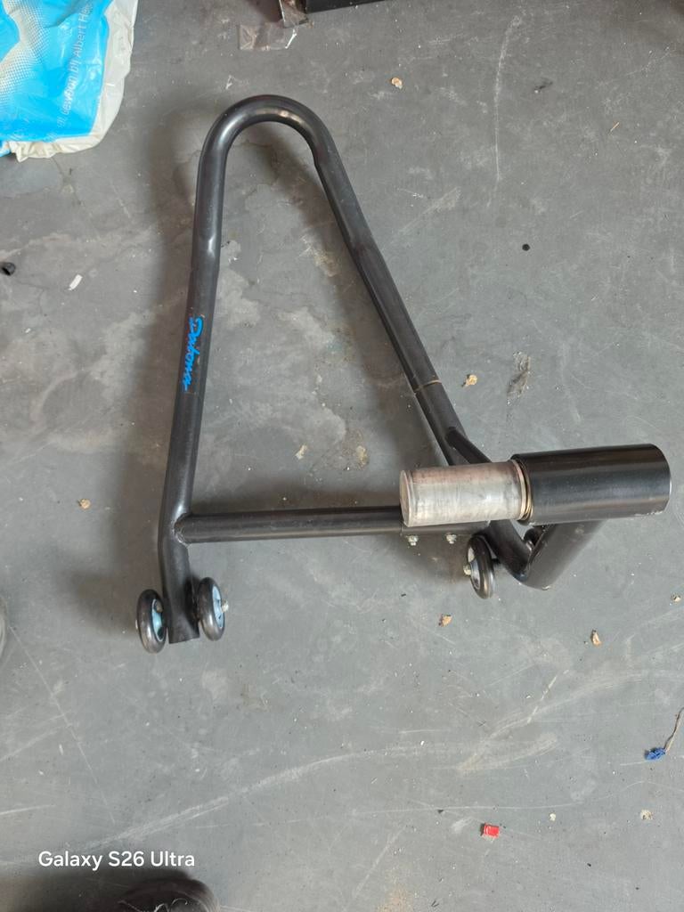 Motorfiets paddockstand achterwiel, Motoren, Ophalen of Verzenden, Gebruikt
