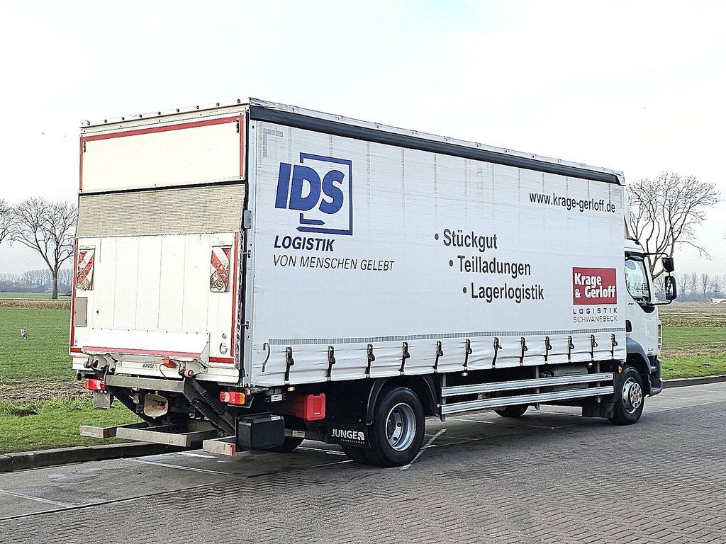DAF LF 290 16t taillift airco, Auto's, Vrachtwagens, Automaat, 295 pk, Euro 6, Wit