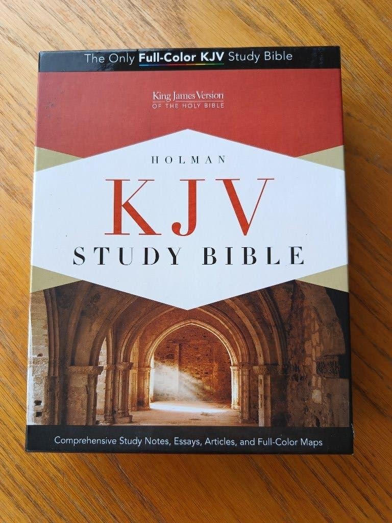 King James study bible, Gelezen, Ophalen of Verzenden, Christendom | Protestants, Diverse auteurs