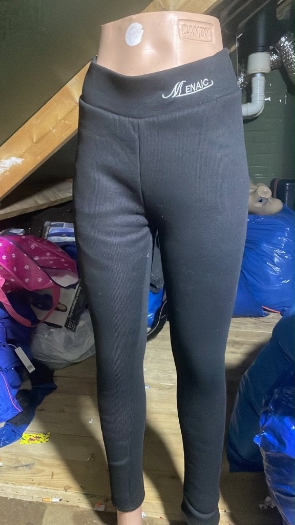 Nieuw! Menaic gevoerde Dames Legging met Bont - XL, Ophalen of Verzenden, Nieuw, Zwart, Legging