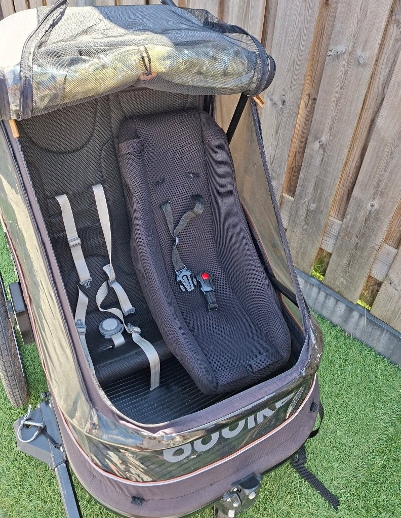 Bobike fietskar 2 in 1 trailer, Ophalen, Gebruikt, Opvouwbaar, 20 tot 40 kg