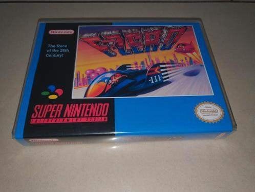 F-Zero SNES Game Case, Verzenden, 1 speler, Racen en Vliegen, Zo goed als nieuw