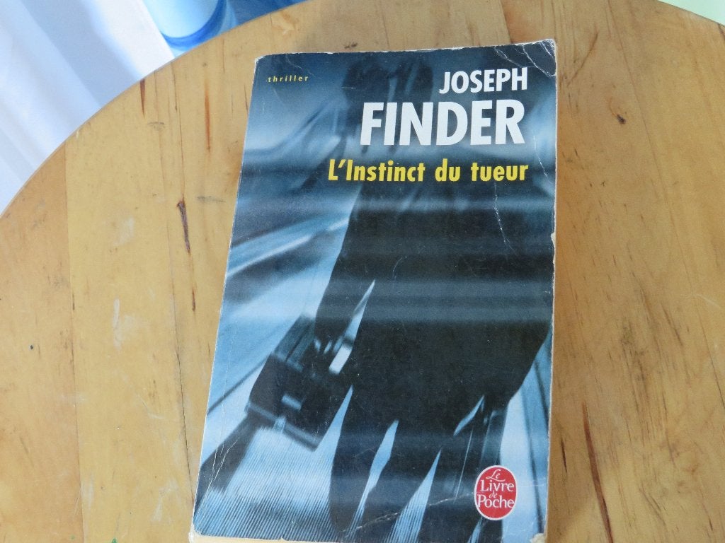 franstalige thriller L'instinct du tueur Joseph Finder, Ophalen of Verzenden, Gelezen, Joseph Finder