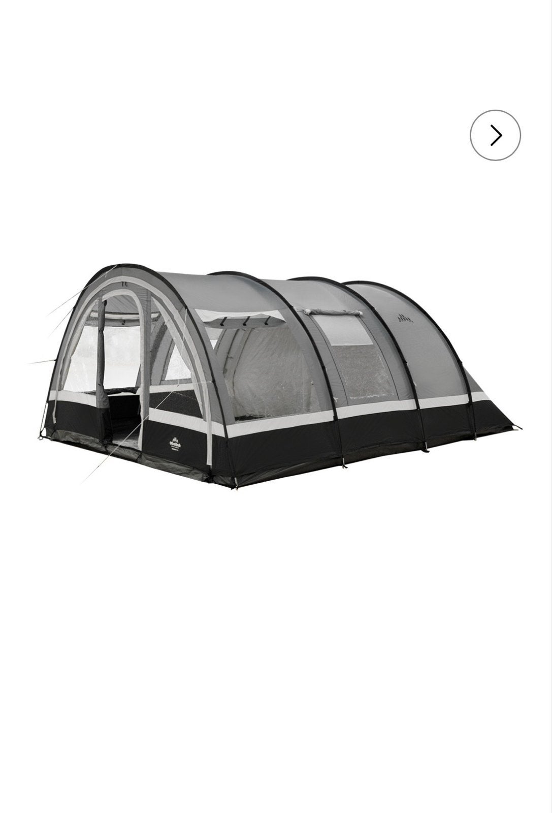 4 persoons tunneltent zo goed al nieuw, Ophalen of Verzenden, Zo goed als nieuw, Tot en met 4