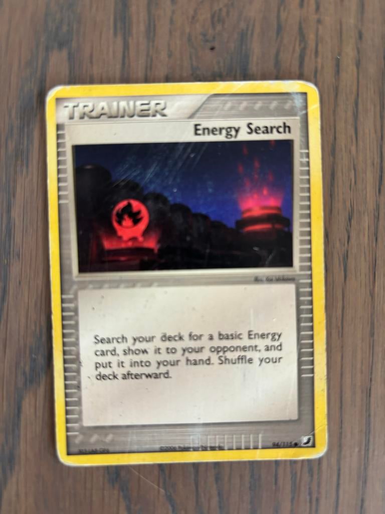 Pokémon TCG: Energy Search Trainer Kaart (94/115), Ophalen of Verzenden, Gebruikt, Losse kaart