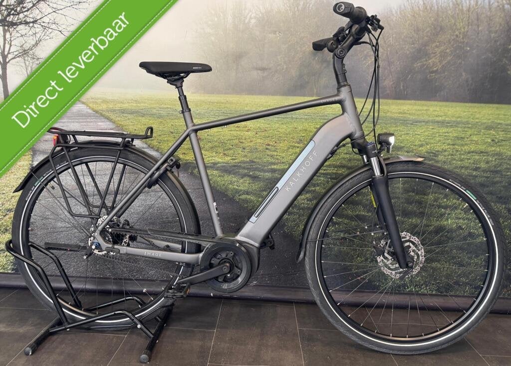 Kalkhoff Image 3.B – Elektrische fiets - Riem-aandrijving, Overige merken, Europa-Allee 26, D-49685 Emstek, Duitsland, Ophalen of Verzenden