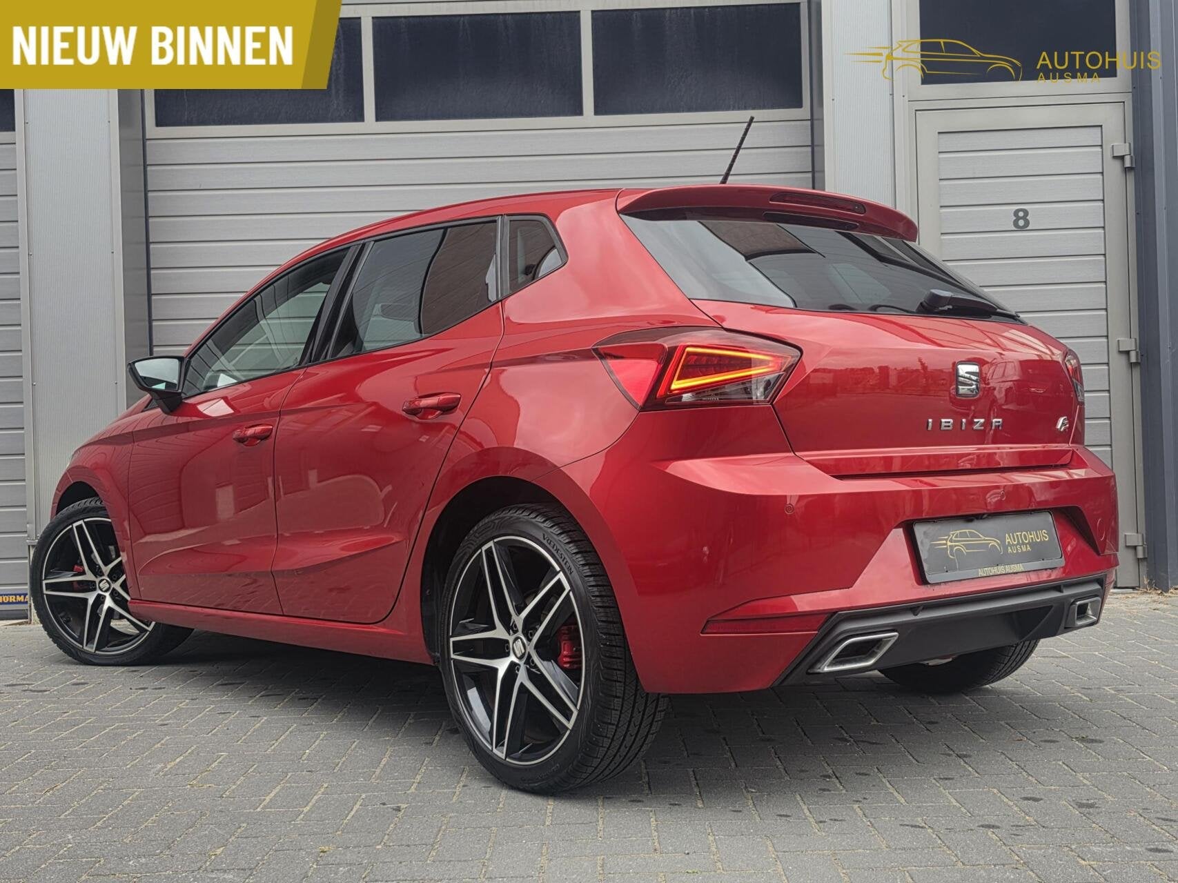Seat Ibiza 1.0 TSI FR Alcantara/ACC/Led/Camara/Carplay/Beats, Auto's, Seat, Dealer onderhouden, Gebruikt, Met garantie (alle)