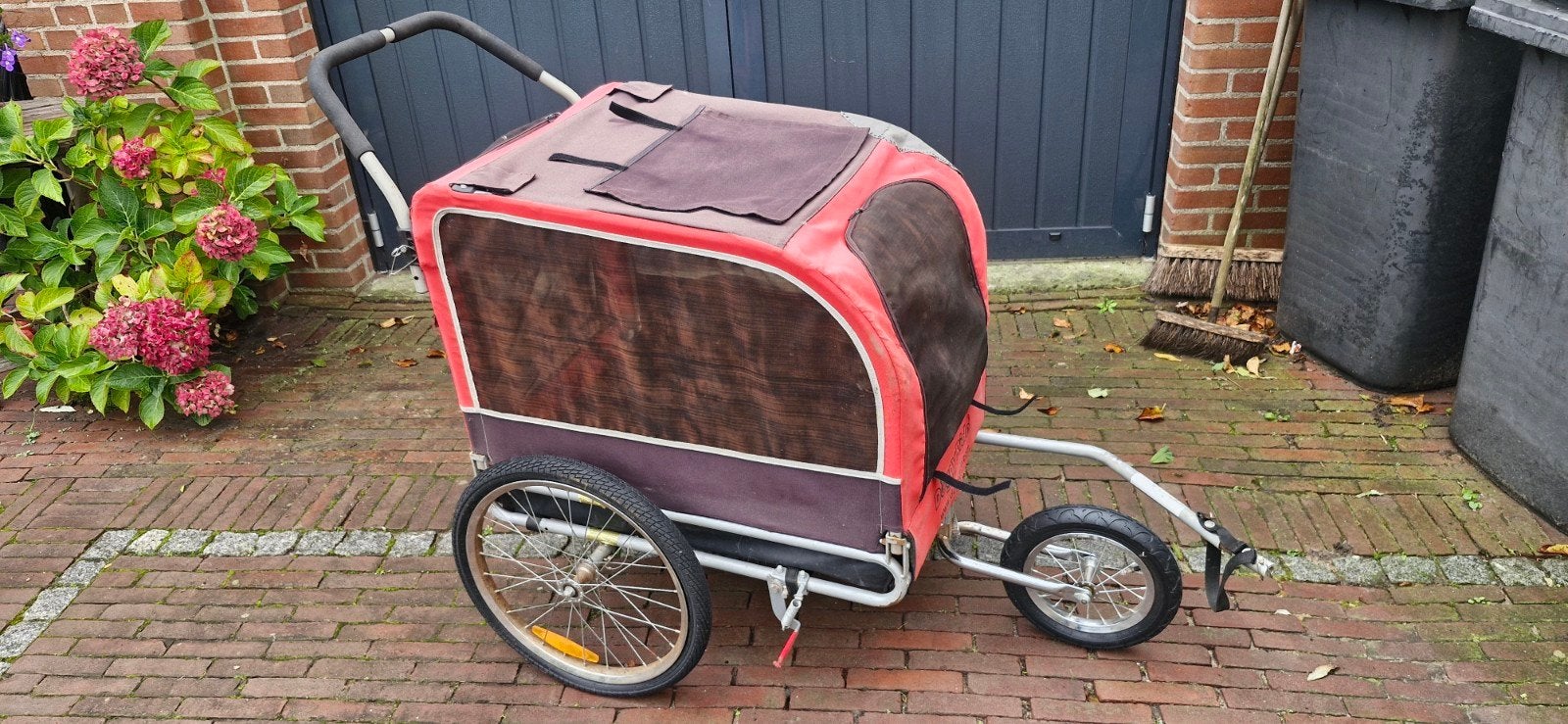 DoggyRide Hondenfietskar, Ophalen, Opvouwbaar, 20 tot 40 kg, Zo goed als nieuw