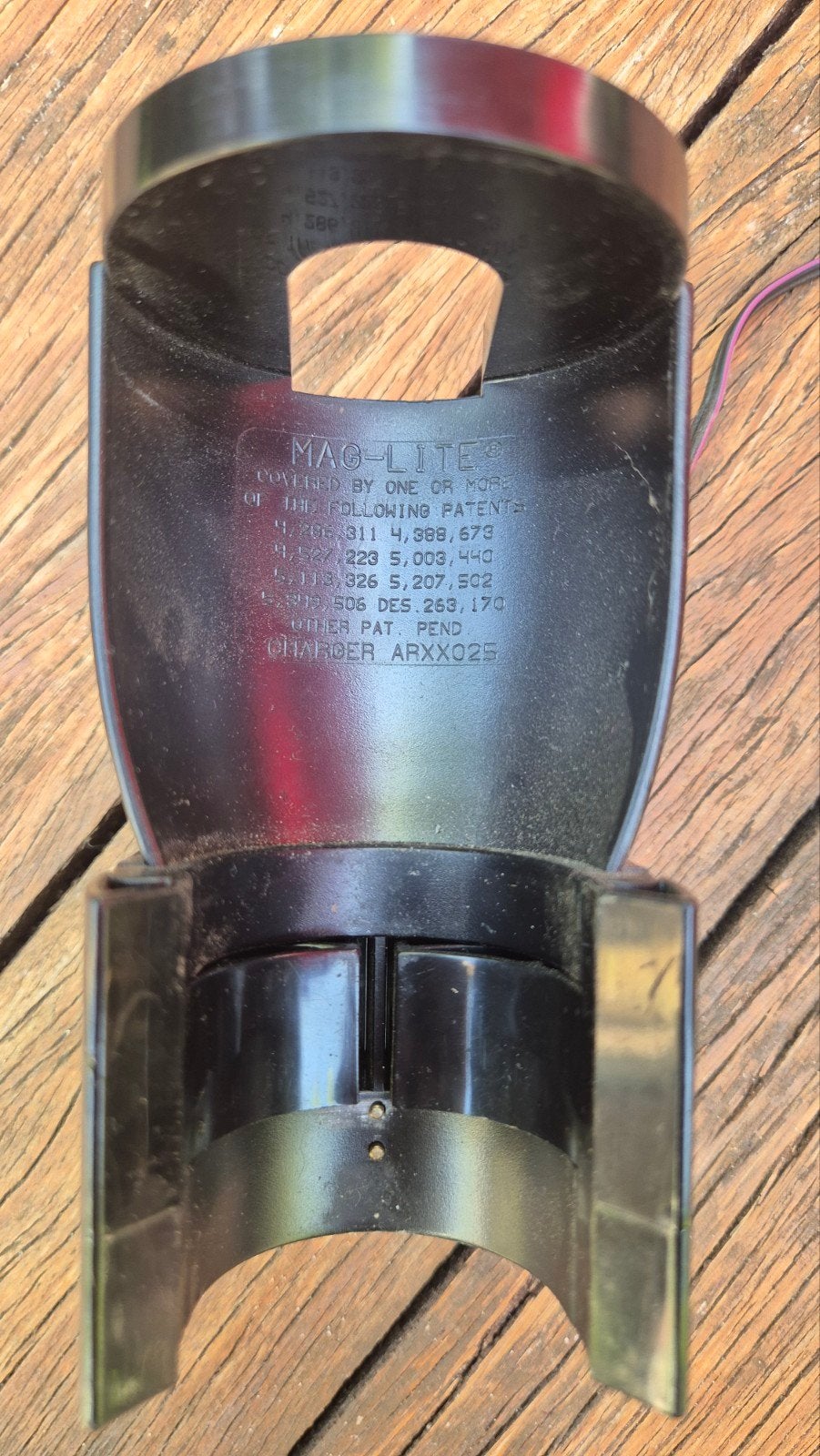 Maglite zaklamp met oplader en houder, Ophalen of Verzenden, Gebruikt, Accu