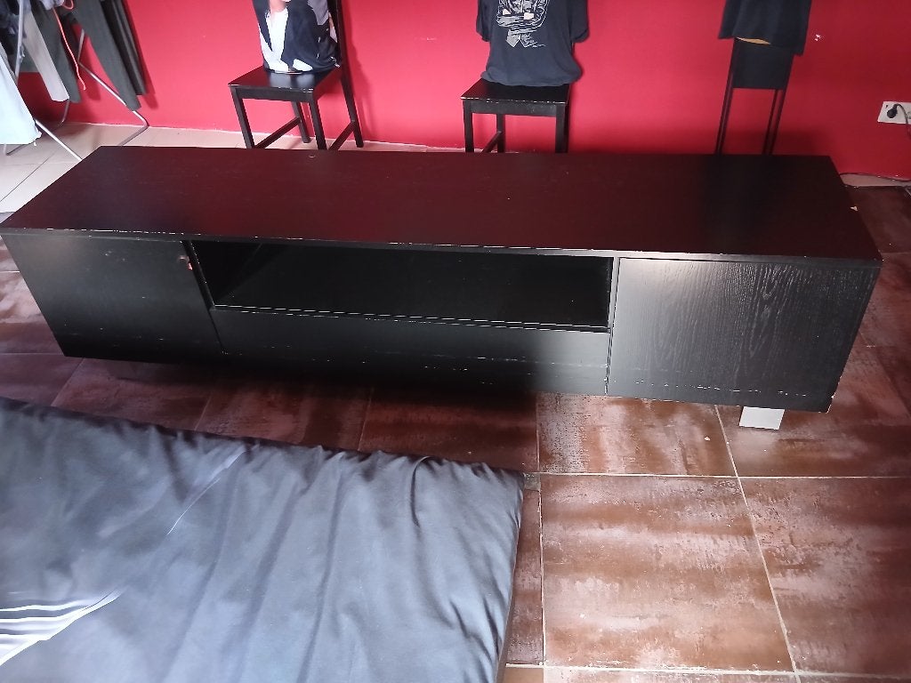 Zware grote mooie tv kast 2 meter, Huis en Inrichting, Kasten | Televisiemeubels, Ophalen, Gebruikt, 200 cm of meer, Minder dan 100 cm